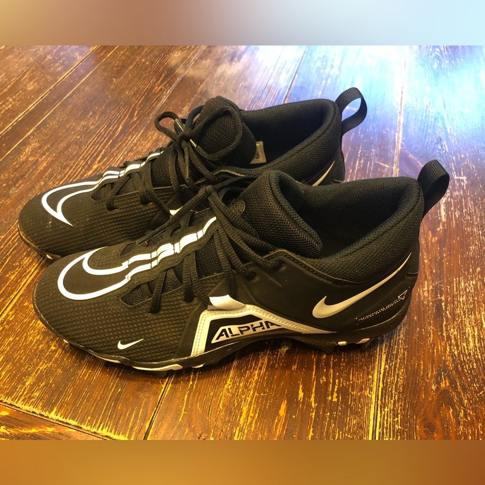 Nike Alpha Max Cleat Sz 9